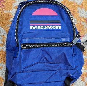 Marc Jacobs Medium Trek Backpack in Blue Nylon